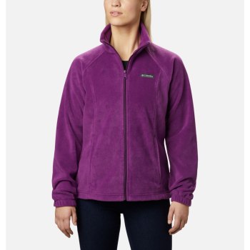 Columbia Jas Dames, Benton Springs Full Zip Fleece Petite Bruin, 08ZMNKUGP